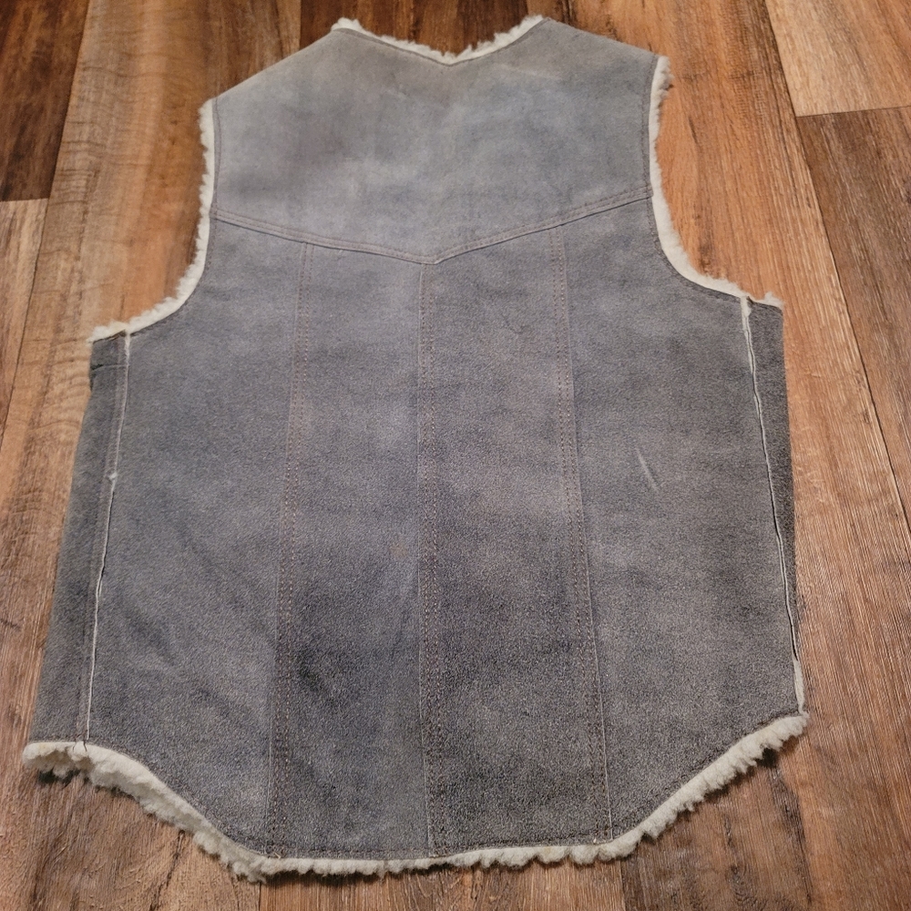 LEATHER RIDER Vest Size M - Picture 6 of 6
